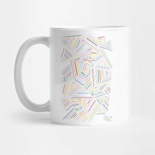 Ab Linear Rainbow Zoom Mug